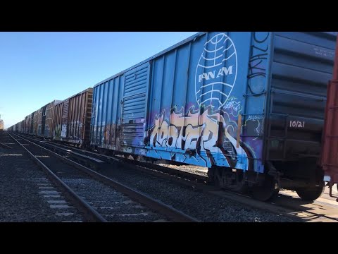 RARE! NYAR RS70 Extra Revs Through New South Road Crossing With Many Different Types of Cars!