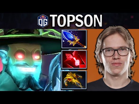 OG.TOPSON STORM SPIRIT - FIRST TIME TRYING THIS HERO - DOTA 2 GAMEPLAY