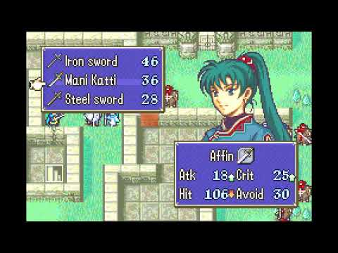 Fire Emblem 7 Part 24 Eliwood Normal Mode S Rank Chapter 19: Dragon's Gate