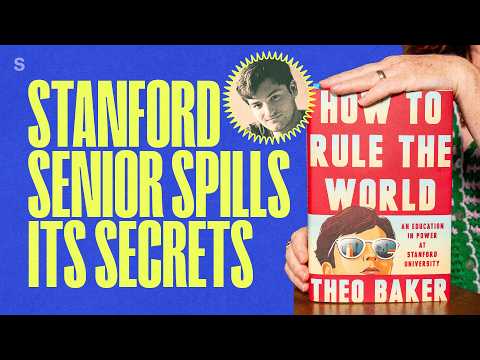 He took down Stanford's president as a freshman. Then he wrote this book