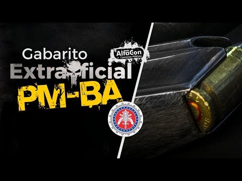 Gabarito Extraoficial PM-BA - AlfaCon Concursos Públicos