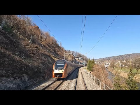 Führerstandsfahrt Uznach - St.Gallen