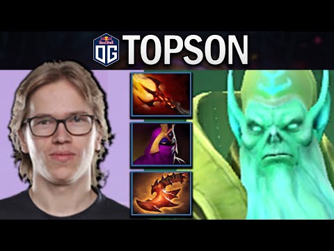 Necrophos Dota 2 Gameplay : OG.Topson with Dagon & Veil #dota #dota2