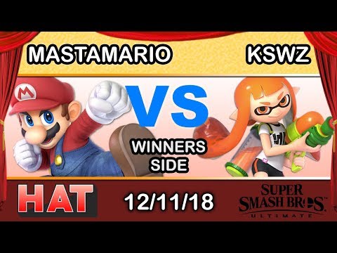 HAT 46 - MastaMario (Mario) Vs. DCG WC | Kswz (Inkling) Winners Side - Smash Ultimate