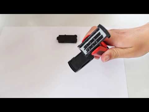 Carimbo de Bolso • Novo Trodat Pocket Printy: Simples Manutenção