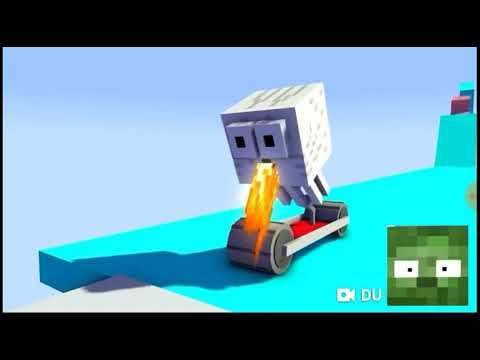 Monster school race io challenge minecraft animation