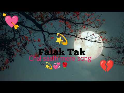 Falak Tak Chal Sath Mere || (Slowed +Reverb) | Lyrics | Lofi | Lofi Song |RajBROTHERS#song 