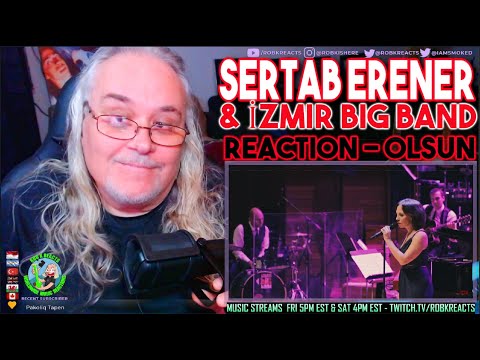Sertab Erener Reaction & İzmir Big Band - Olsun - First Time Hearing - Requested