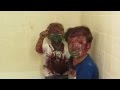 Dad can't stop laughing while trying to punish sons covered in paint (UNEDITED)