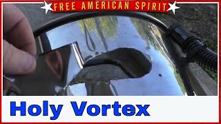 Install A vortex Inlet and hose kit on the Gutter Pro Vac Gutter Cleaning Vacuum