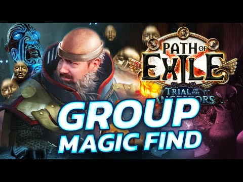 My Group MAGIC FIND strategy... To make less money than solo...?