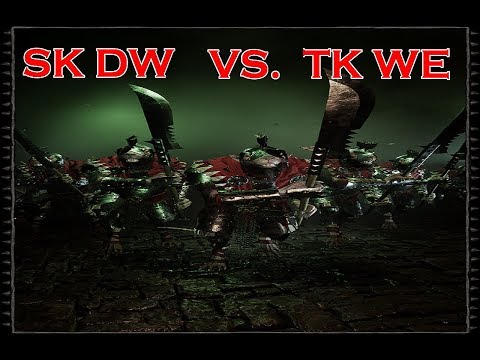 Total War: Warhammer 2 Skaven Dwarves VS. Tomb Kings Wood Elves