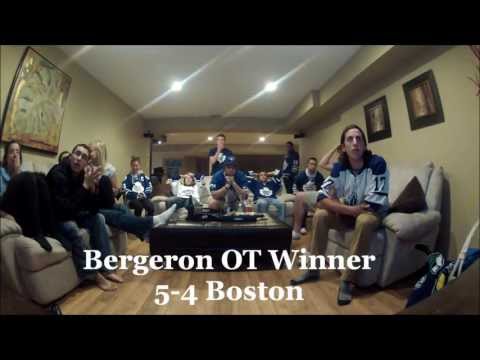 Toronto Maple Leaf Fans React to Boston Bruins Game 7 Overtime Win