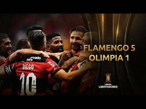 Melhores momentos | Flamengo 5 x 1 Olimpia | Quartas de final | Libertadores 2021