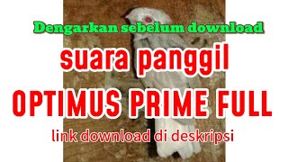 Download lagu Suara panggil burung walet OPTIMUS PRIME FULL mp3 Download lagu Suara panggil burung walet OPTIMUS PRIME FULL mp3