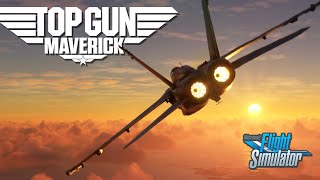 Microsoft Flight Simulator Movie | Top Gun: Maverick Intro