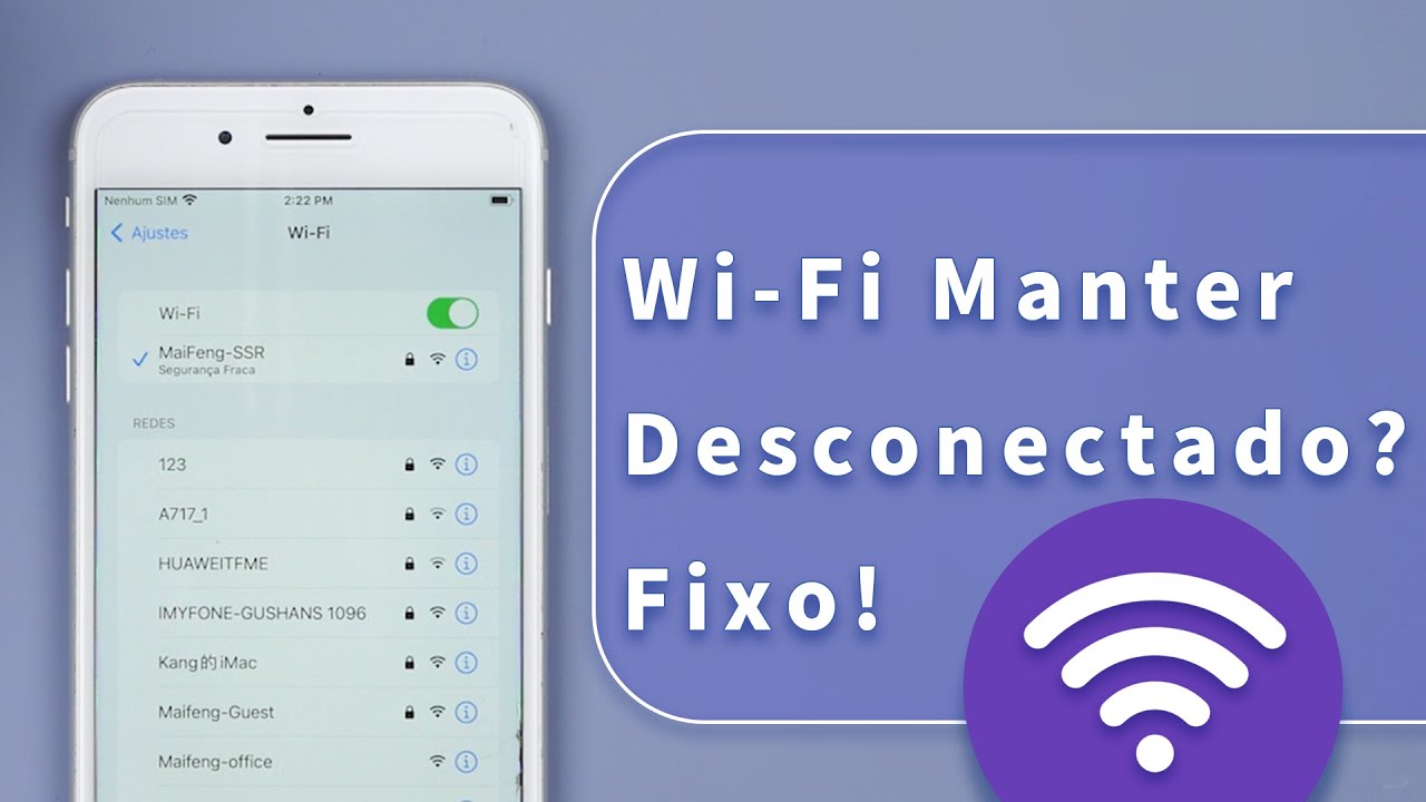 Corrigir o WiFi não conectar ao iPhone/iPad