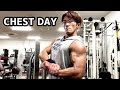 【CHEST DAY】久しぶりにベンチプレスメインで大胸筋を満遍なく鍛える胸トレをやってみた