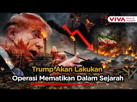 AS Makin Terdesak Hadapi Iran, Trump Siapkan Operasi Paling Mematikan Dalam Sejarah
