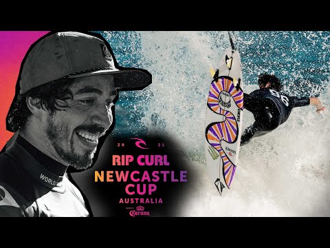 Yago Dora Busts Out Bag Of Aerial Tricks vs. J. Freestone | The Rip Curl Newcastle Cup Heat Replay
