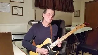 Misdirected Blues Guitar Solo Cover - Robben Ford
