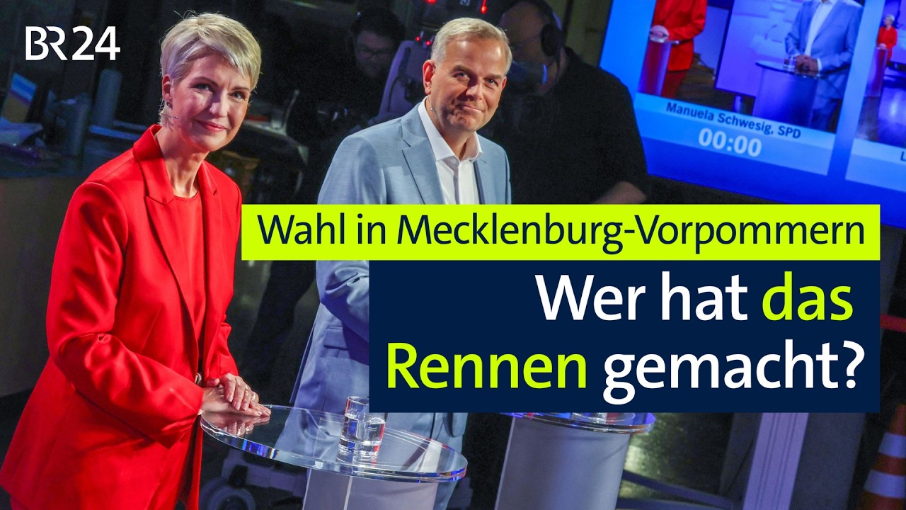 Wahl in Mecklenburg-Vorpommern: Wer hat das Rennen gemacht? | BR24