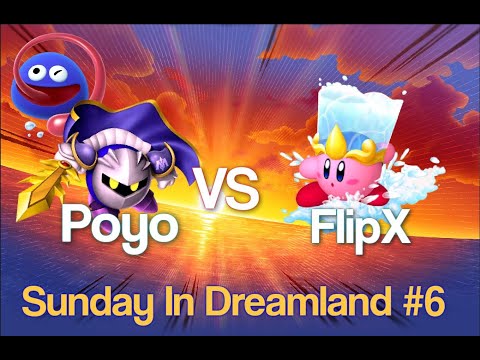 Poyo (MK/Gooey) vs FlipX (Water) - Kirby Fighters 2 - Sunday in Dream Land #6
