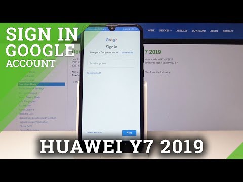 How to Enable Google Backup in HUAWEI Y7 2019 - Add Google Account