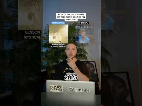 This Is Why Benson Boone “Mystical Magical” Sounds So Familiar #shorts #bensonboone #sample