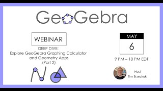 Explore Graphing Calculator and Geometry Apps (Part 2)