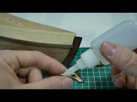 CASCO 27- Como colocar refuerzos de proa. POLARIS - Modelismo Naval