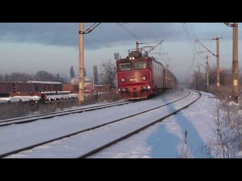 Tren IR1766 Timisoara Nord - Iasi cu 41-0188-7 pleaca din Suceava - 10.02.2017