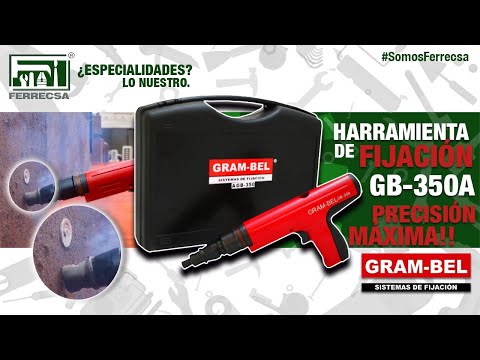 🔥INCREDIBLE GB-350A GRAM-BEL Fastening Gun (POWERFUL)🔥 (DEMONSTRATION)
