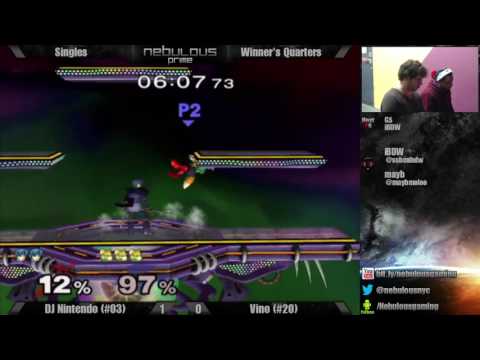 Nebulous Prime Melee X-Mas Eve Special: Singles - Winner's Quarters: DJ Nintendo (#03) vs. Vino