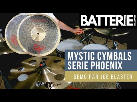 Mystic Cymbals Serie Phoenix - DEMO | Batterie Magazine #183