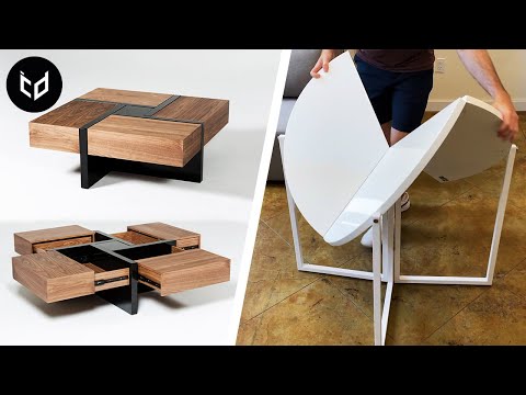 INCREDIBLE Space Saving Furniture - Murphy Bed Ideas ➤ 7 !