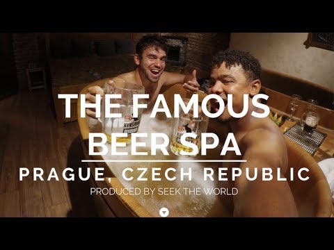 Czech Republic: Bathing Yourself in the Beer Spa With Unlimited Beer Drink in Prague!