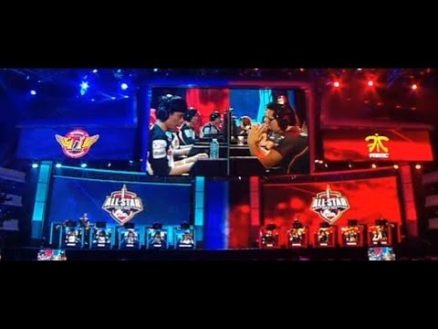 SKT vs FNC ALL-STAR  Paris 2014 Semifinal  G1 Day 3 SK TELECOM T1 K vs FNATIC