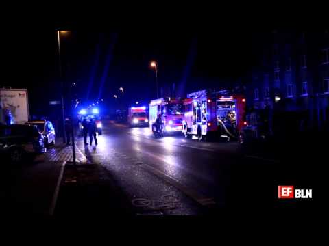Wohnungsbrand - Niederschönhausen - Video von der Einsatzstelle