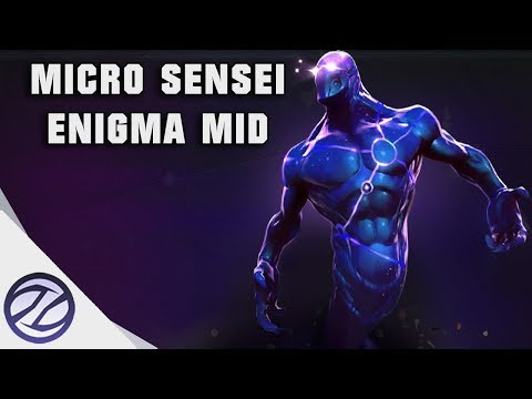 Dota 2 | Micro Master Playing Enigma Mid WTF Gameplay??