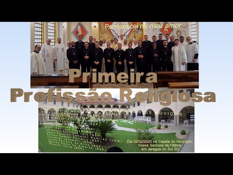 Profissão Religiosa dos votos de Castidade Pobreza e Obediência Noviciado