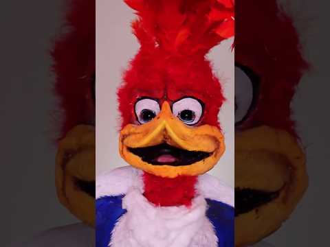 Pica-Pau 🤡 #maquiagemartistica #picapau #cosplay