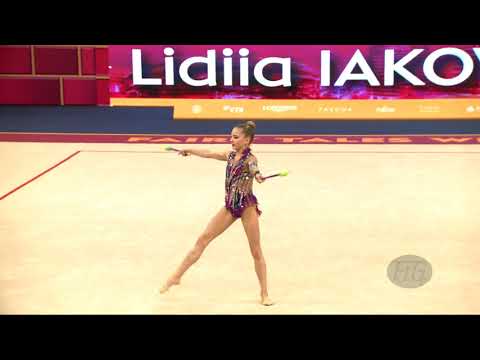 IAKOVLEVA Lidiia (AUS) - 2019 Rhythmic Worlds, Baku (AZE) - Qualifications Clubs