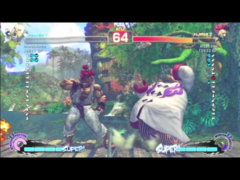 SSF4 Rank Match  chobixinco (RU)  vs  eita1988 (GO)