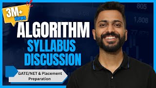 L-1.1: Introduction to Algorithm & Syllabus Discussion for GATE/NET & Placements Preparation | DAA