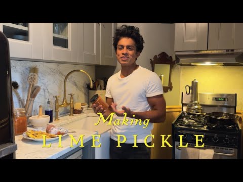 HOW TO MAKE SRI LANKAN LIME PICKLE - With Rajiv Surendra