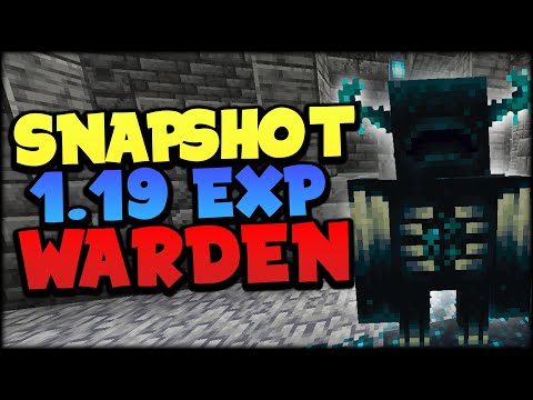 THE WARDEN HAS ARRIVED!  REVIEW SNAPSHOT MINECRAFT 1.19