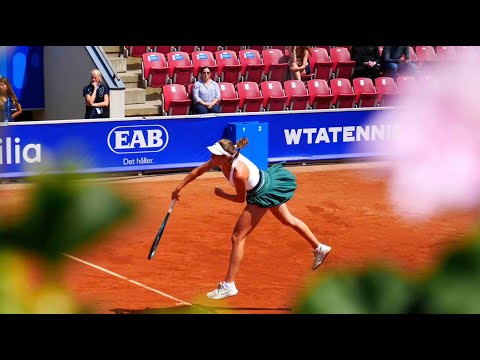 Linea Bajraliu om singeldebuten i WTA125