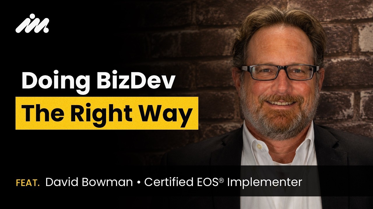 Doing BizDev the Right Way