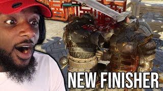 The *NEW* Warlord Finisher is AMAZING... For Honor Hero Fest